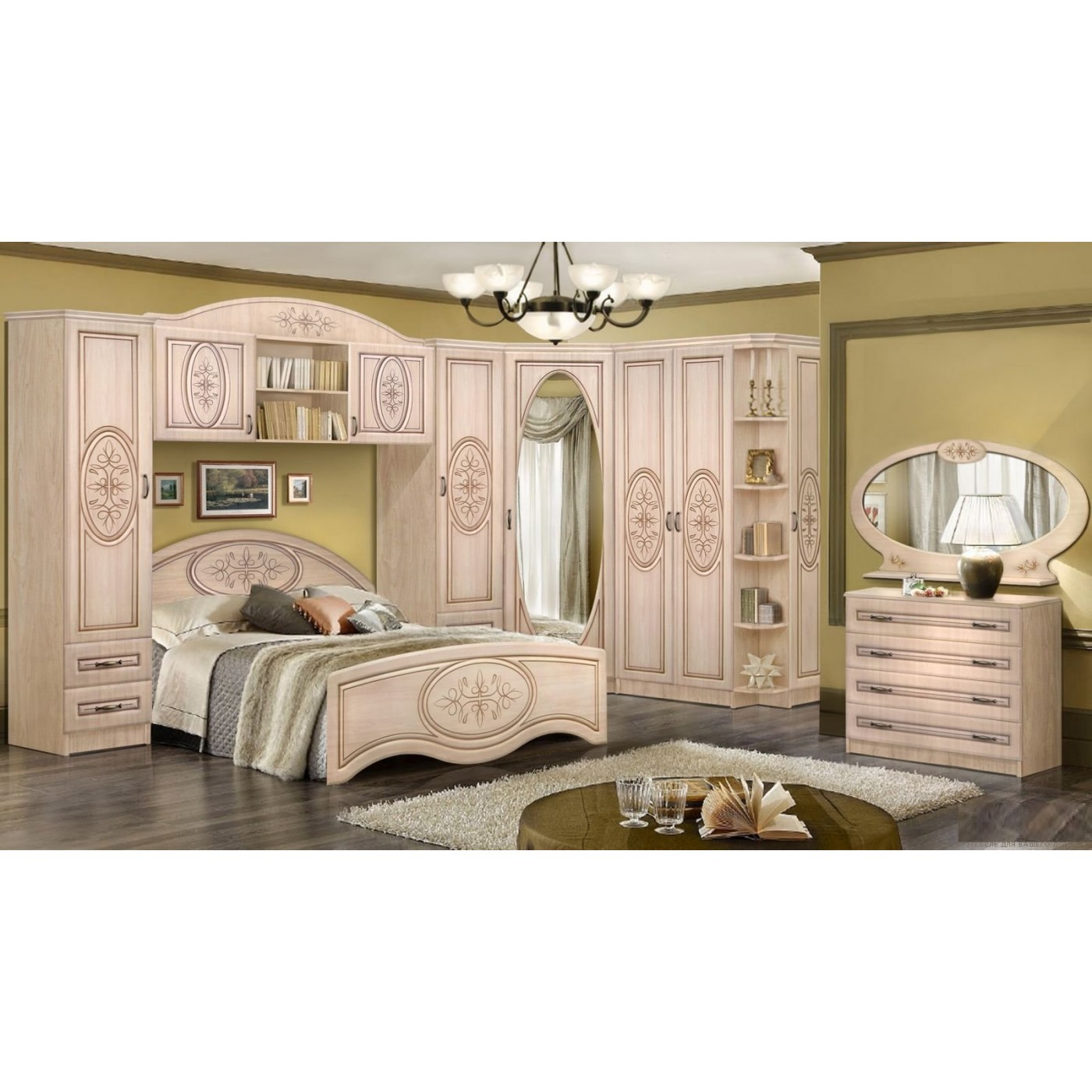 Василиса Кровать без каркаса 1800/370 б/м