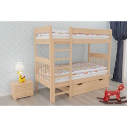 Ліжко 2-ярусне розбірне «Зефір» (без ящика)