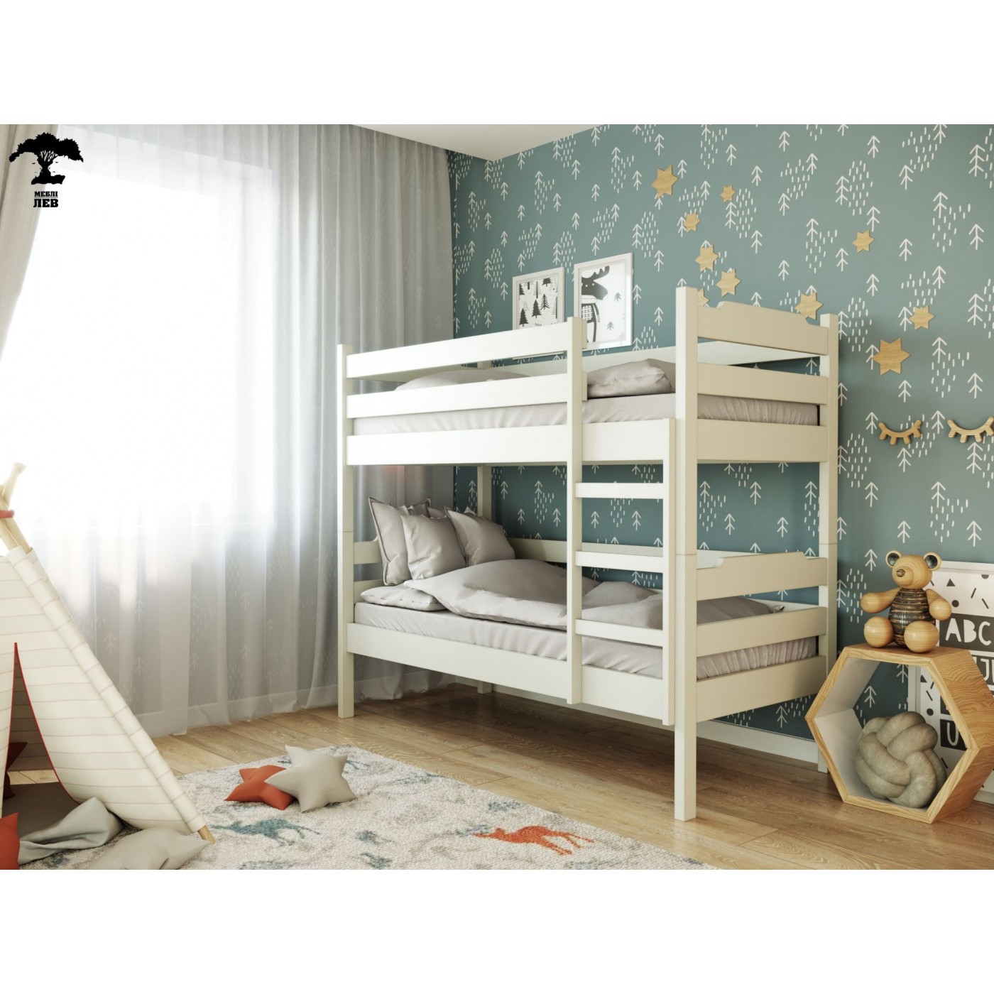 Ліжко двоповерхове Мілена 2