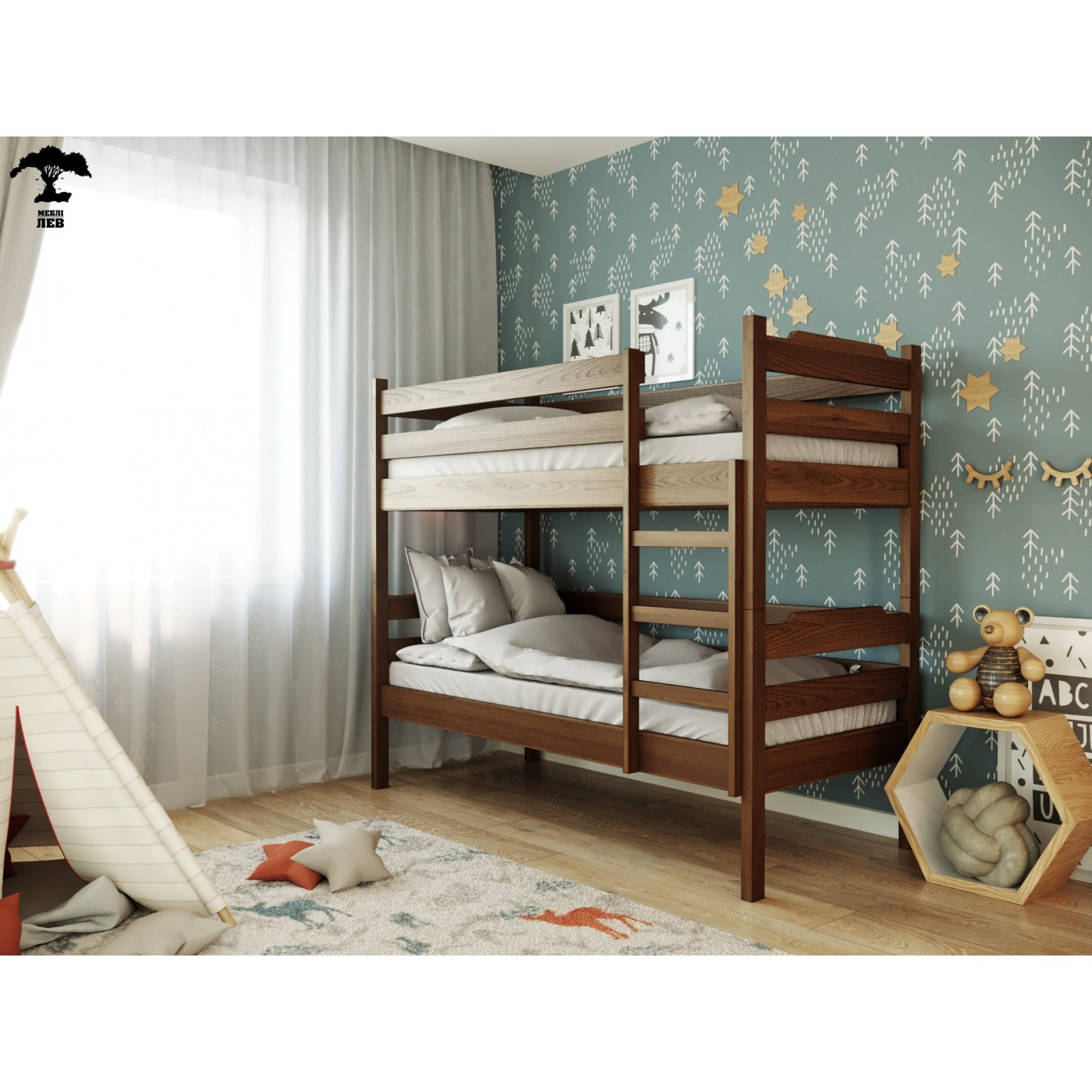 Ліжко двоповерхове Мілена 2