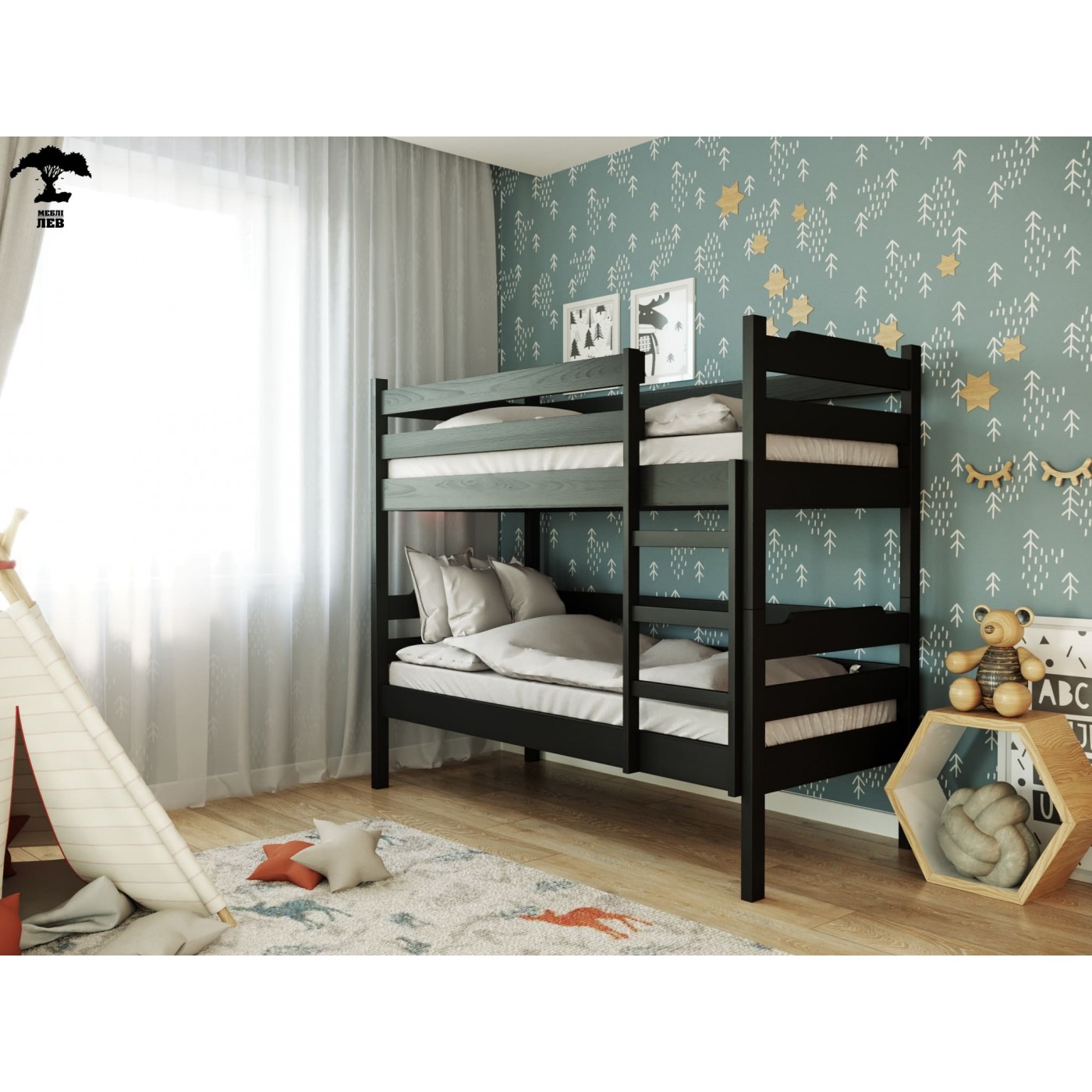 Ліжко двоповерхове Мілена 2