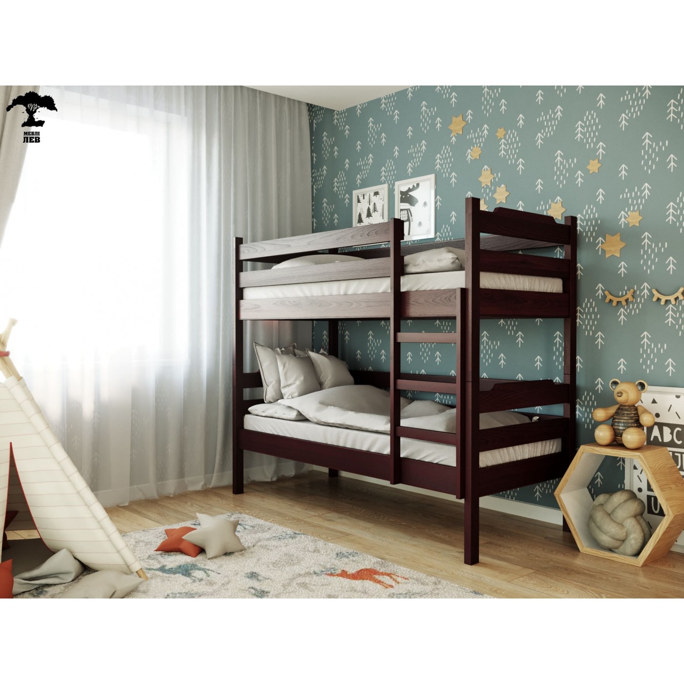 Ліжко двоповерхове Мілена 2