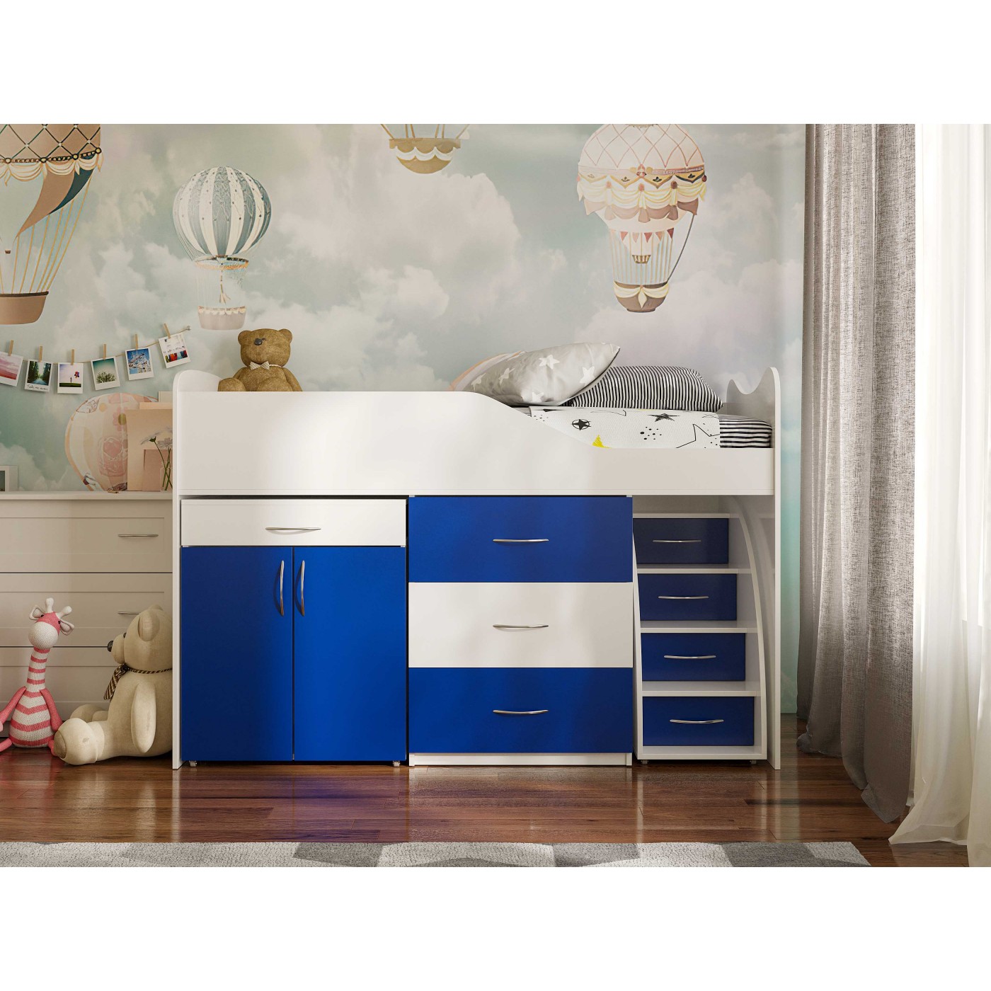 BAD ROOM Ліжко кімната №5+СТІЛ  1840*860 (сп.м. 1800*800)