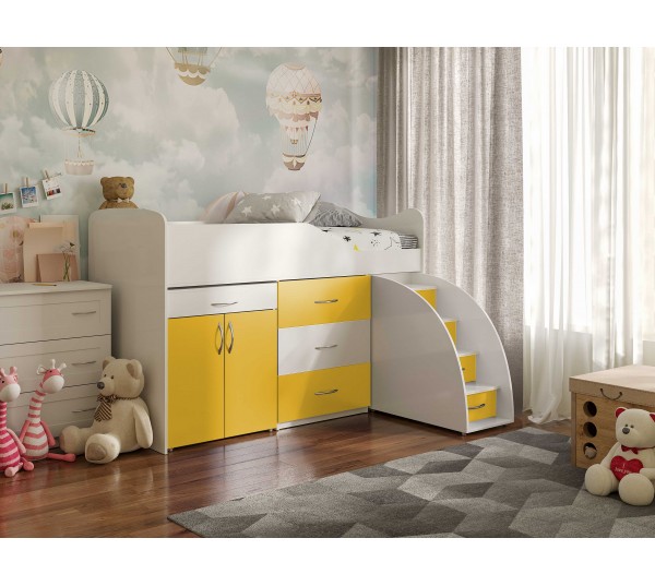 BAD ROOM Ліжко кімната №5+СТІЛ  1840*860 (сп.м. 1800*800)