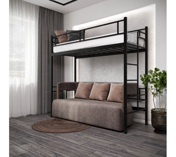 Ліжко металеве Дабл Горище