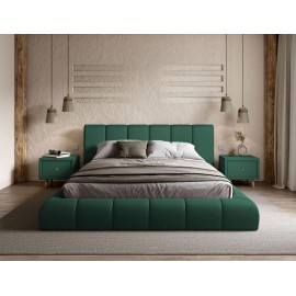 ЛІЖКО 2-х спальне PODIUM+МЕХАНІЗМ та Ламелі на металевому каркасі