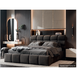 М'яке 2-сп ліжко Ванесса №2 з підйомним механізмом