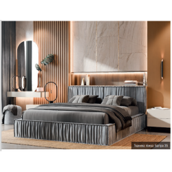 Мягкая 2-сп кровать Ванесса № 3 с подъёмным механизмом