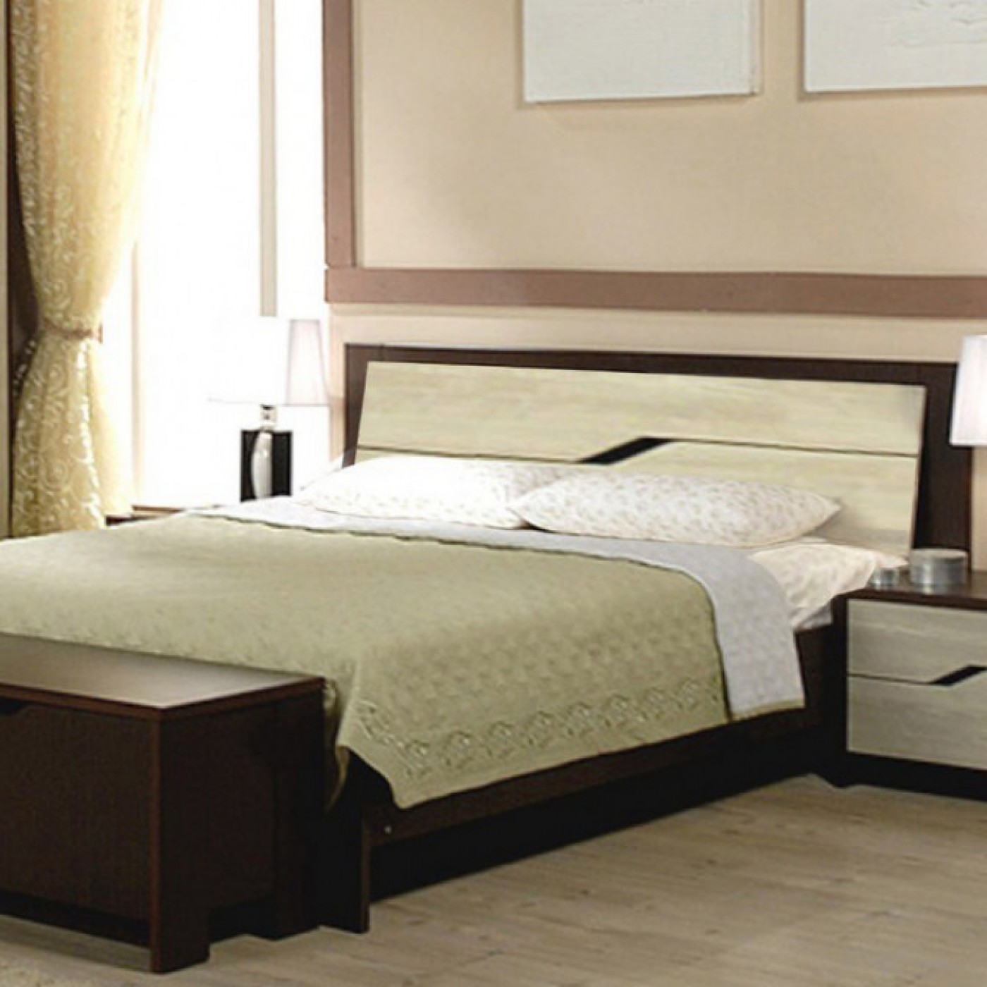 Домініка ліжко без каркасу 2050*1850*950