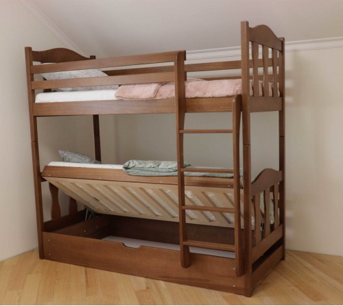 Двоярусне Ліжко Сонька з підйомним механізмом