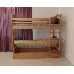 Двоярусне Ліжко Вінні Пух з підйомним механізмом