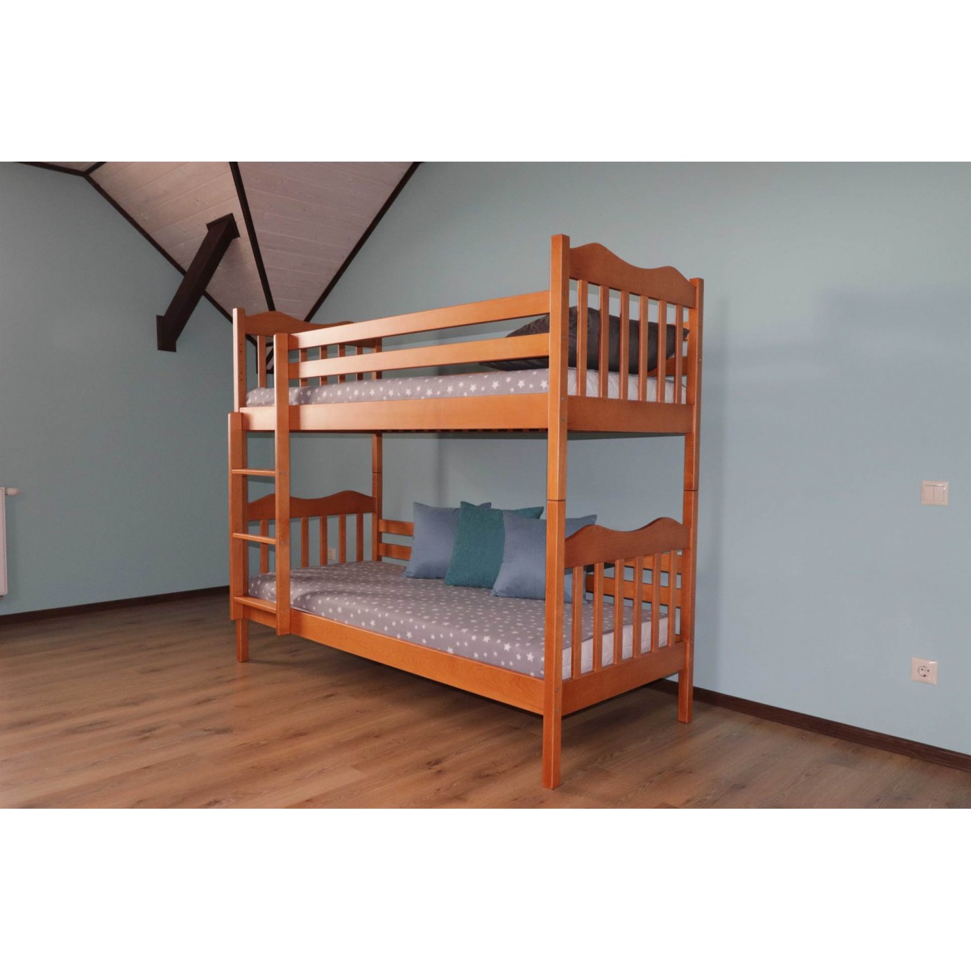 Двоярусне Ліжко трансформер Мауглі