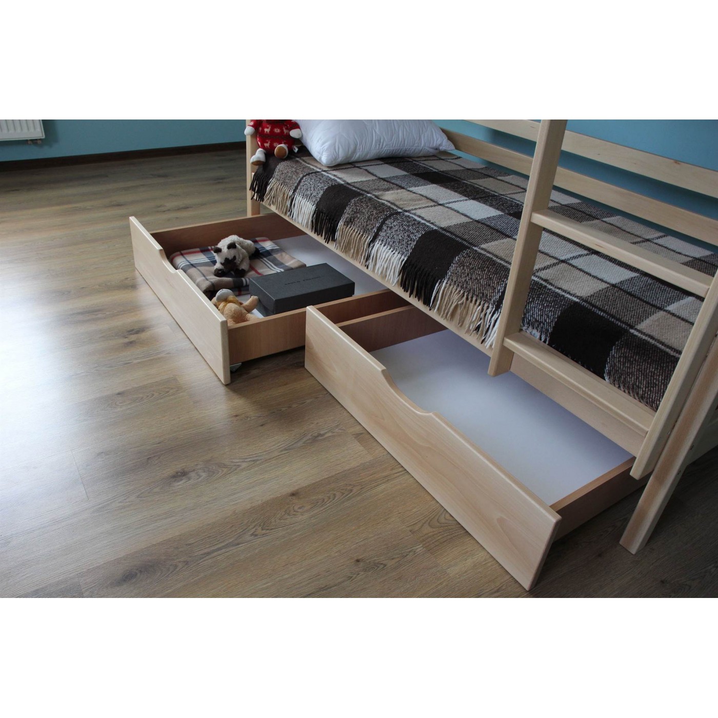 Двоярусне Ліжко трансформер Вінні Пух