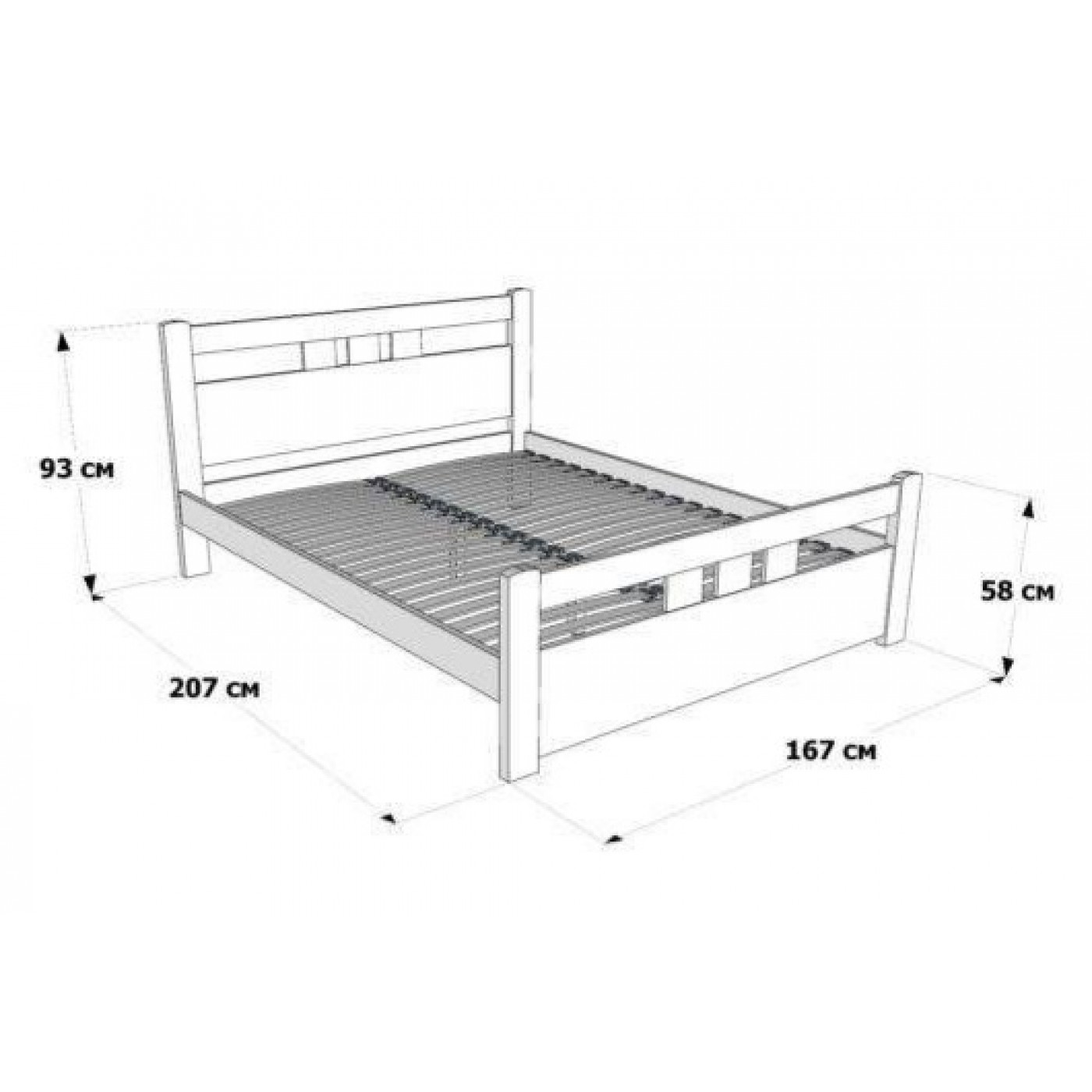 Двоспальне Ліжко Геракл