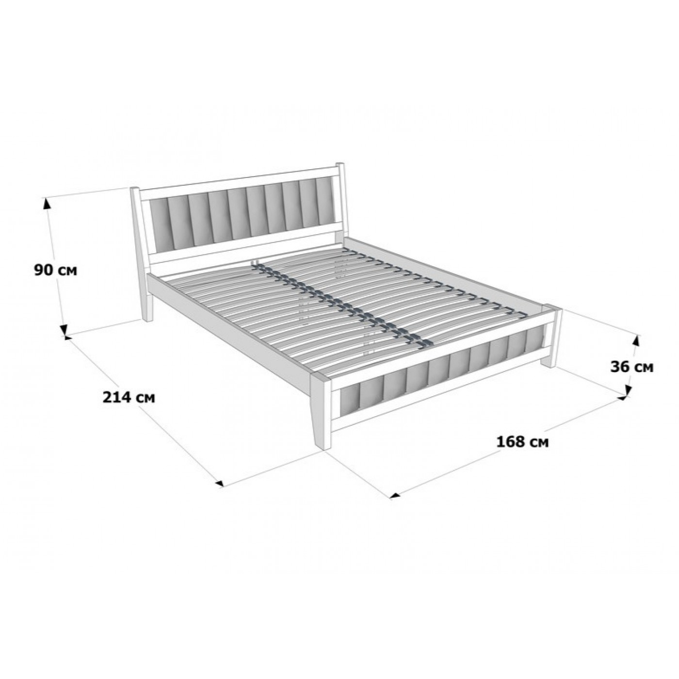 Двоспальне Ліжко Магнолія