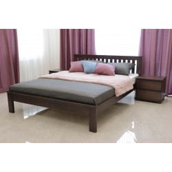 Двуспальная кровать Жасмин с низким изножьем