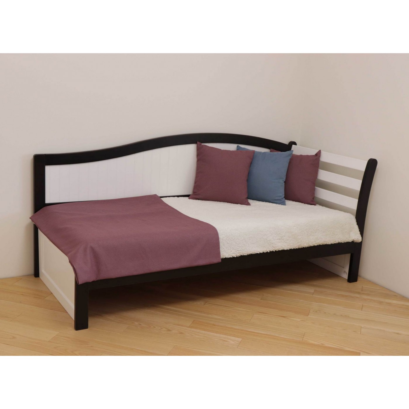 Кровать 1-спальная Софи (вставка МДФ или ткань)