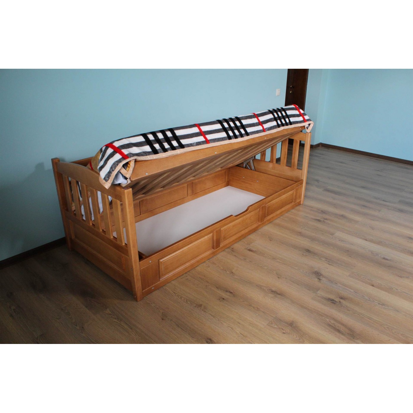 Кровать 1-спальная с подъемным механизмом Немо