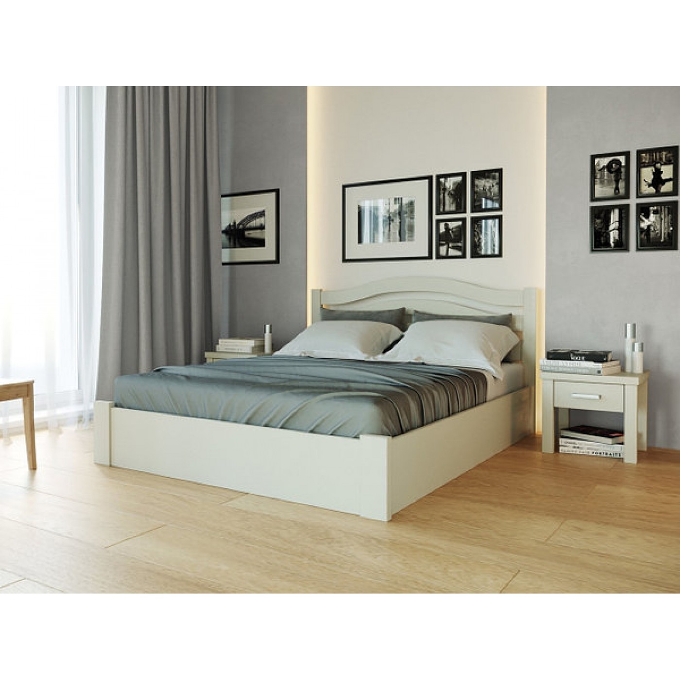 Ліжко Афіна нова з підйомним механізмом