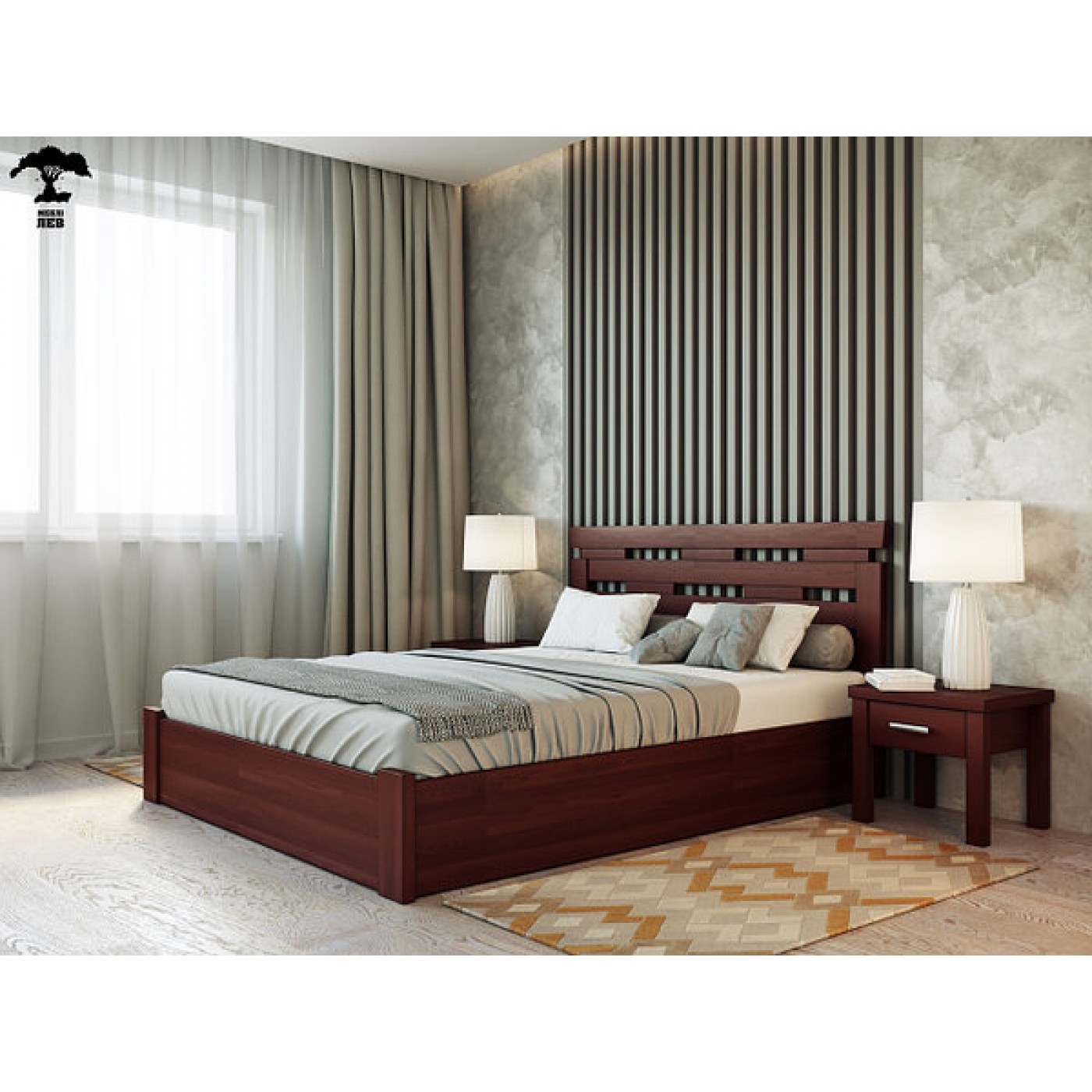 Кровать Зевс с подъемным механизмом