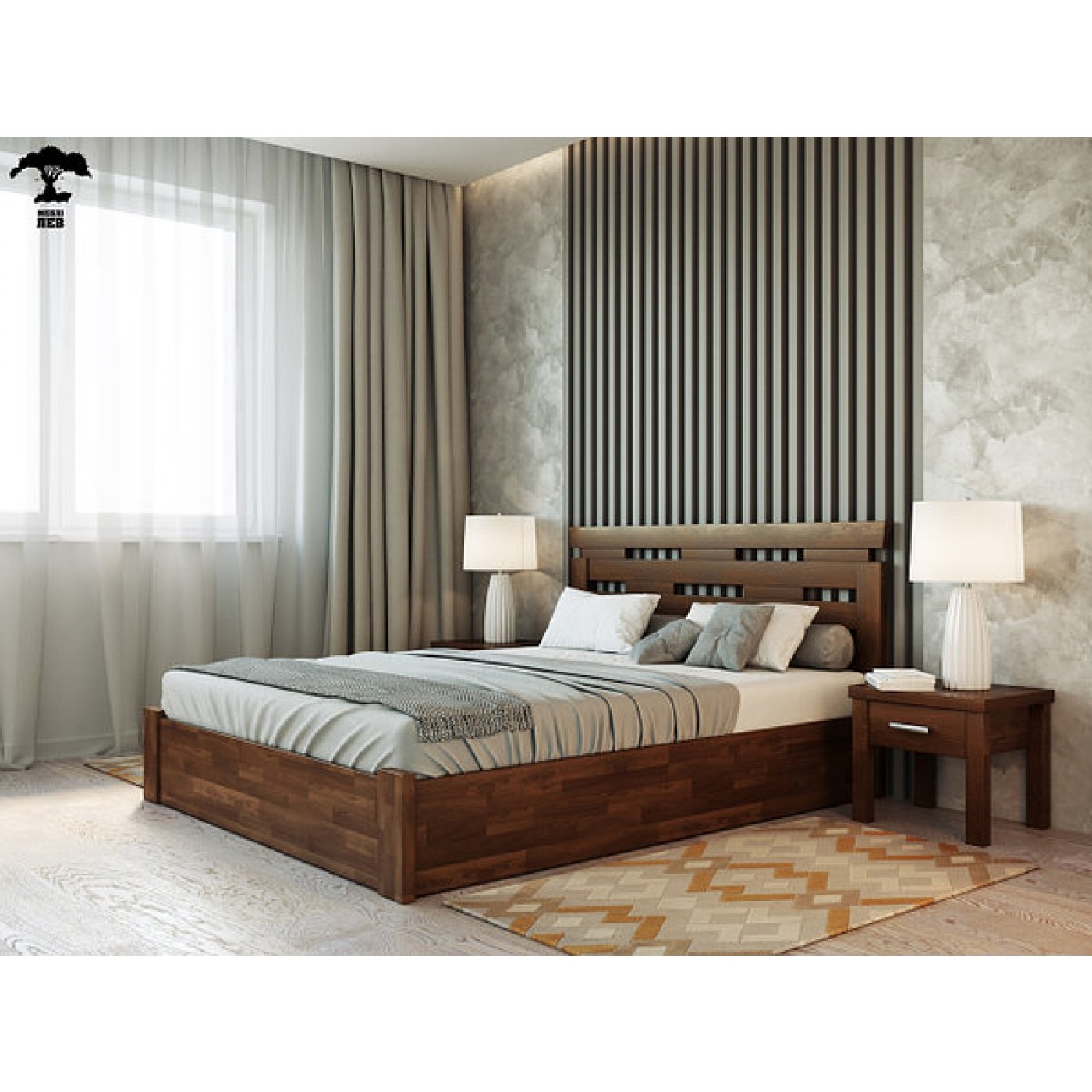 Кровать Зевс с подъемным механизмом