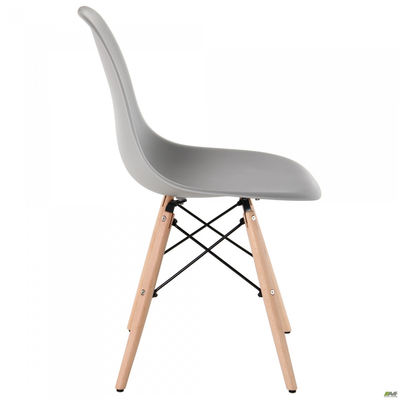 Стілець Aster RL Wood Пластик Сірий