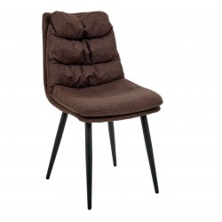 Стілець Barni чорний/сірий