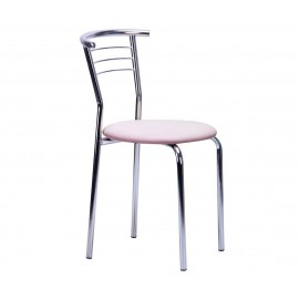 Стул Маркос хром Жемчуг № 05
