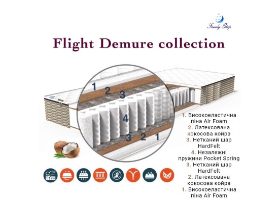 Матрас Flight/Флайт Demure collection