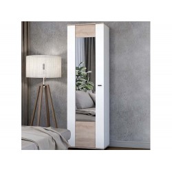 Марс ДСП шкаф с зеркалом 550х340х2000h