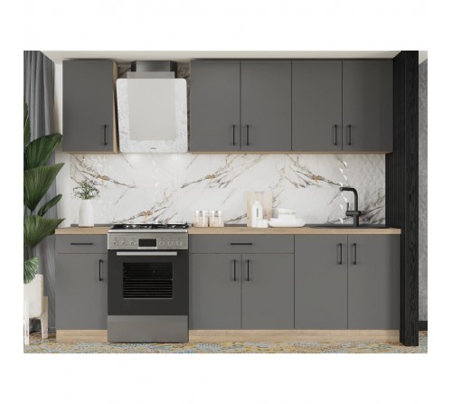 КОМПЛЕКТ Кухня ОПТИМА К3 (2,6 м)