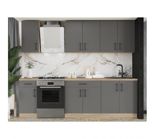 КОМПЛЕКТ Кухня ОПТИМА К3 (2,6 м)