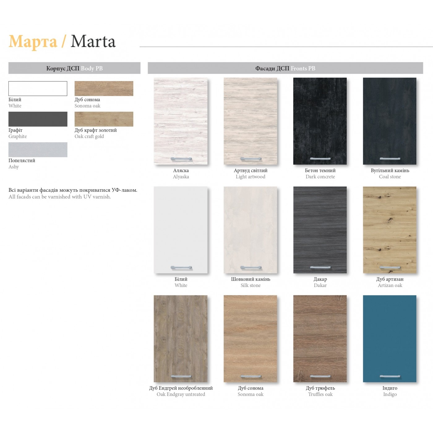 Кухня МАРТА