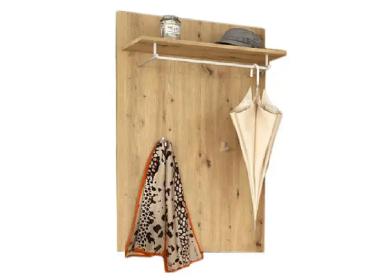 Торино Вешалка с полкой