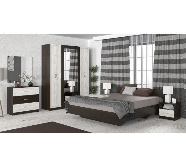 Спальня Араміс Комплект (4Д) без ламелей