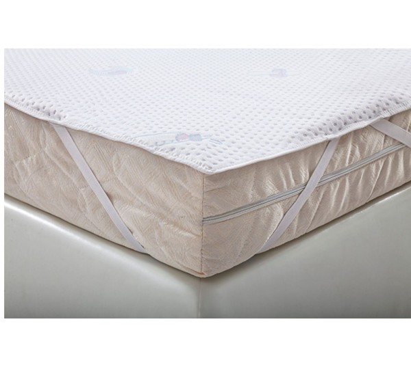 Наматрасник детский влагостойкий с угловыми фиксаторами 