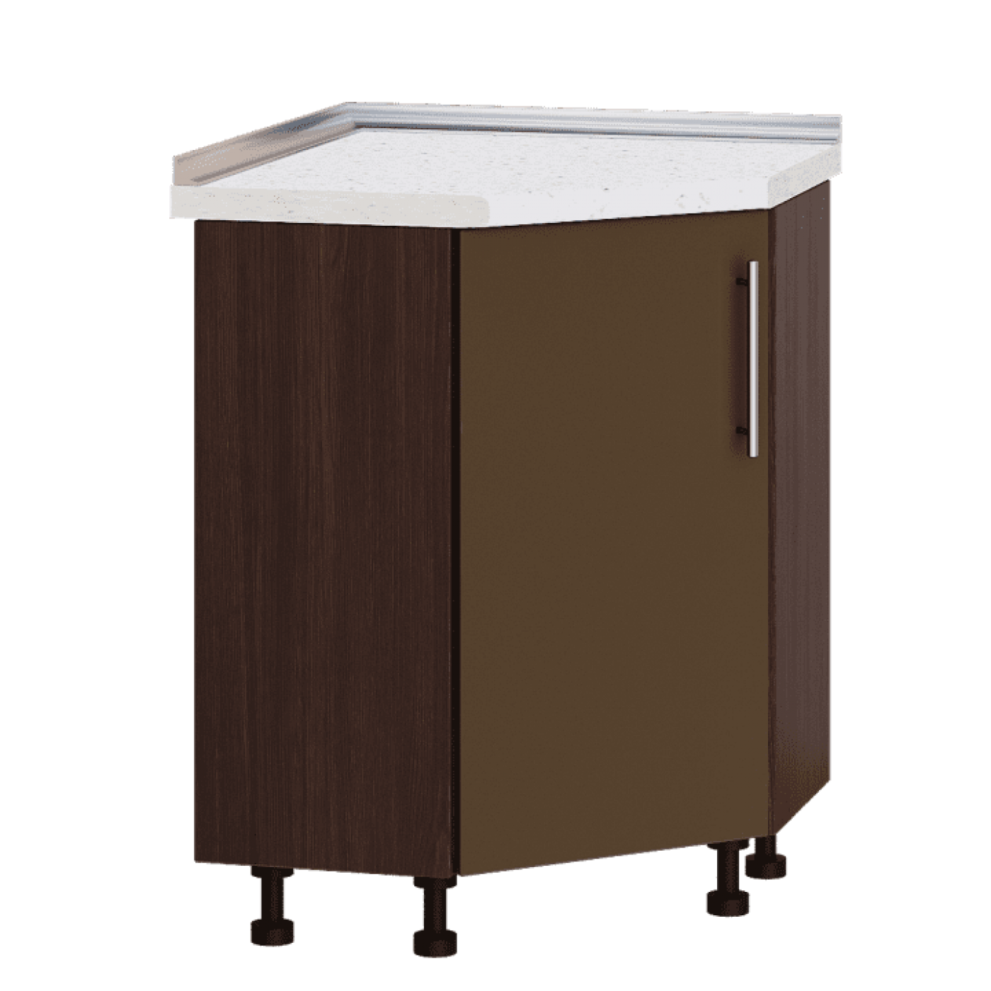 Кухня МОДЕРН Н70-795 Низ 795 кут 45" фасад 464