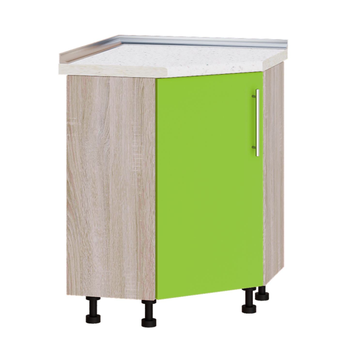 Кухня МОДЕРН Н70-795 Низ 795 кут 45" фасад 464