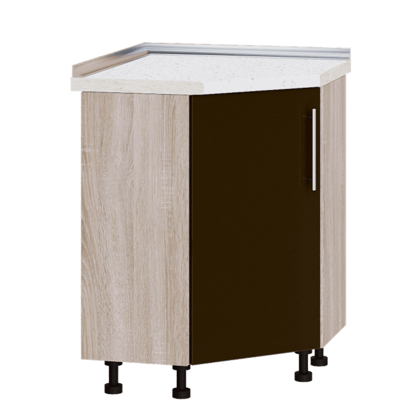 Кухня МОДЕРН Н70-795 Низ 795 кут 45" фасад 464