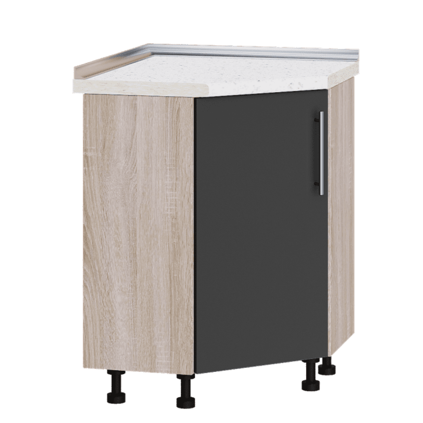 Кухня МОДЕРН Н70-795 Низ 795 кут 45" фасад 464