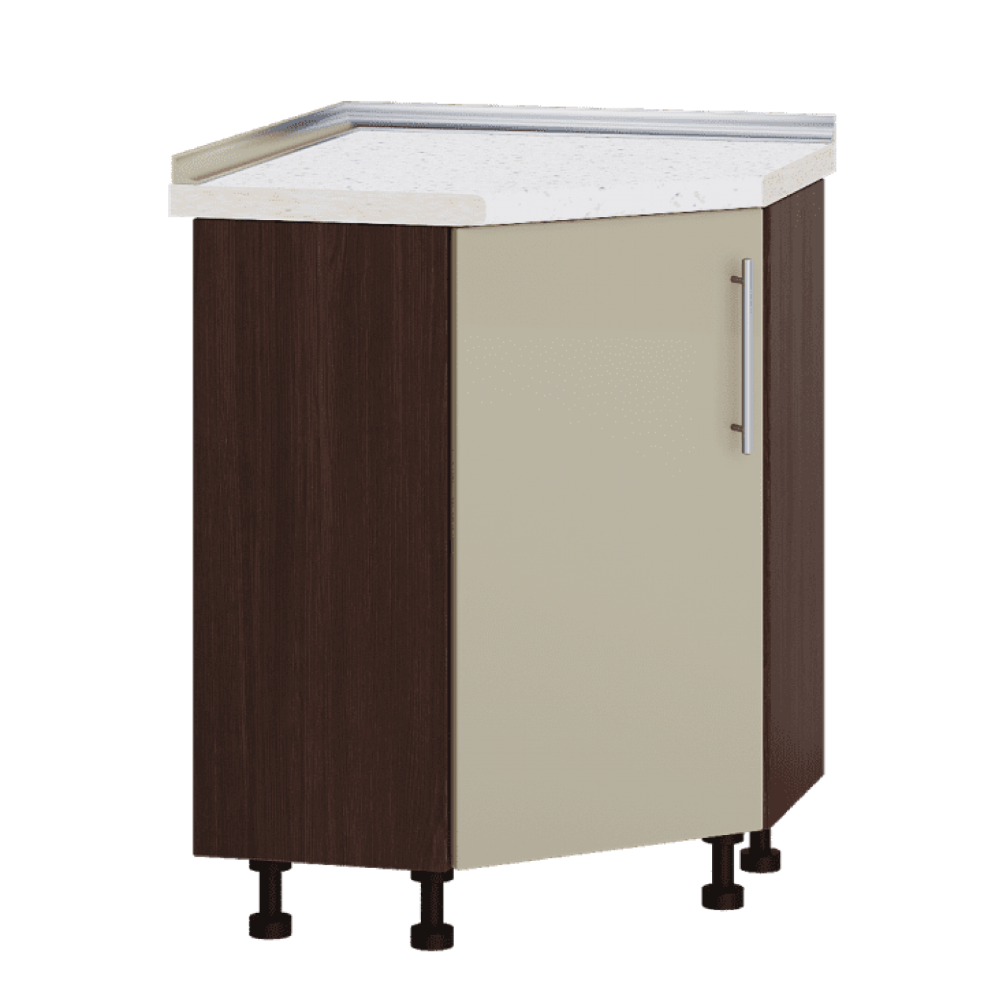 Кухня МОДЕРН Н70-795 Низ 795 кут 45" фасад 464