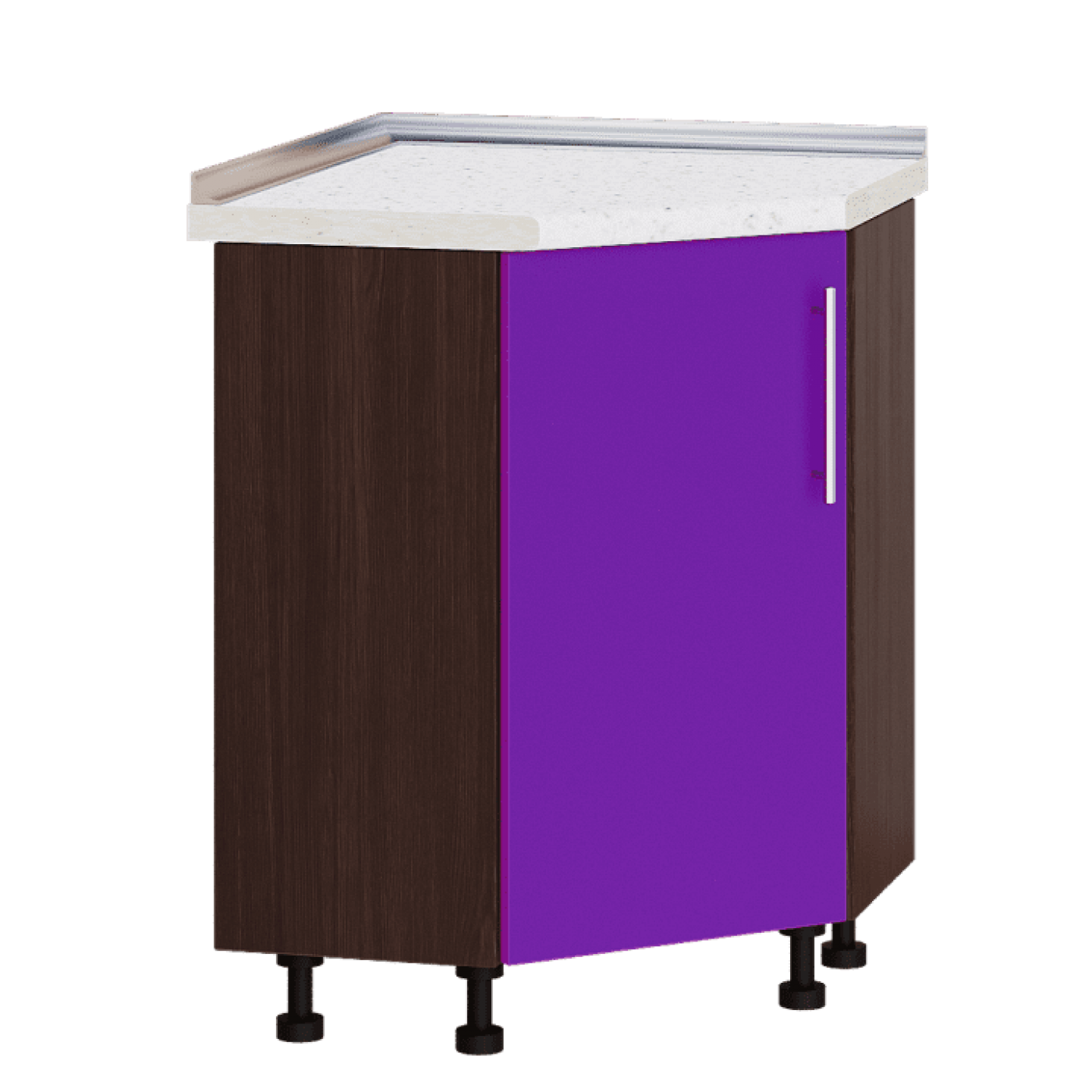 Кухня МОДЕРН Н70-795 Низ 795 кут 45" фасад 464