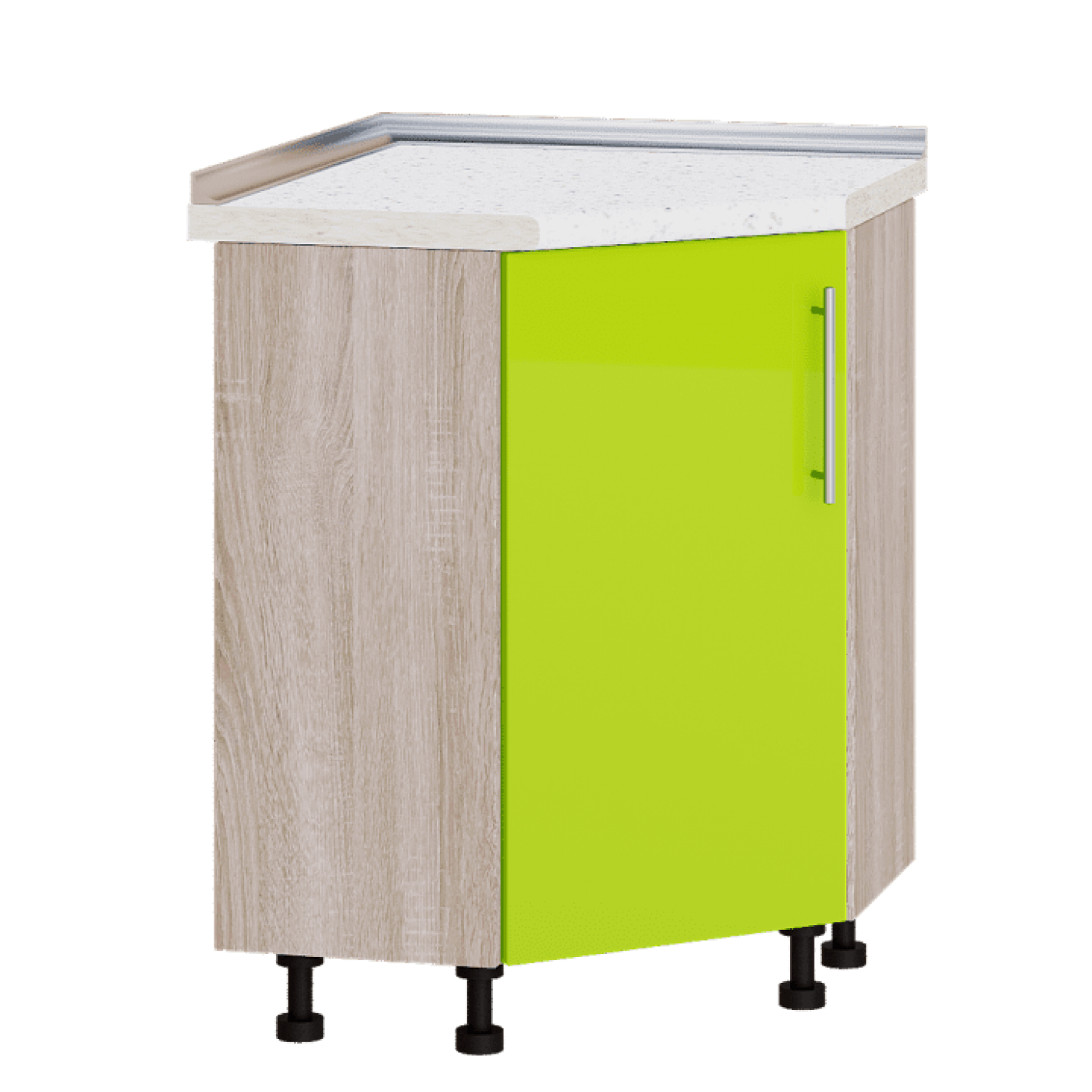 Кухня МОДЕРН Н70-795 Низ 795 кут 45" фасад 464