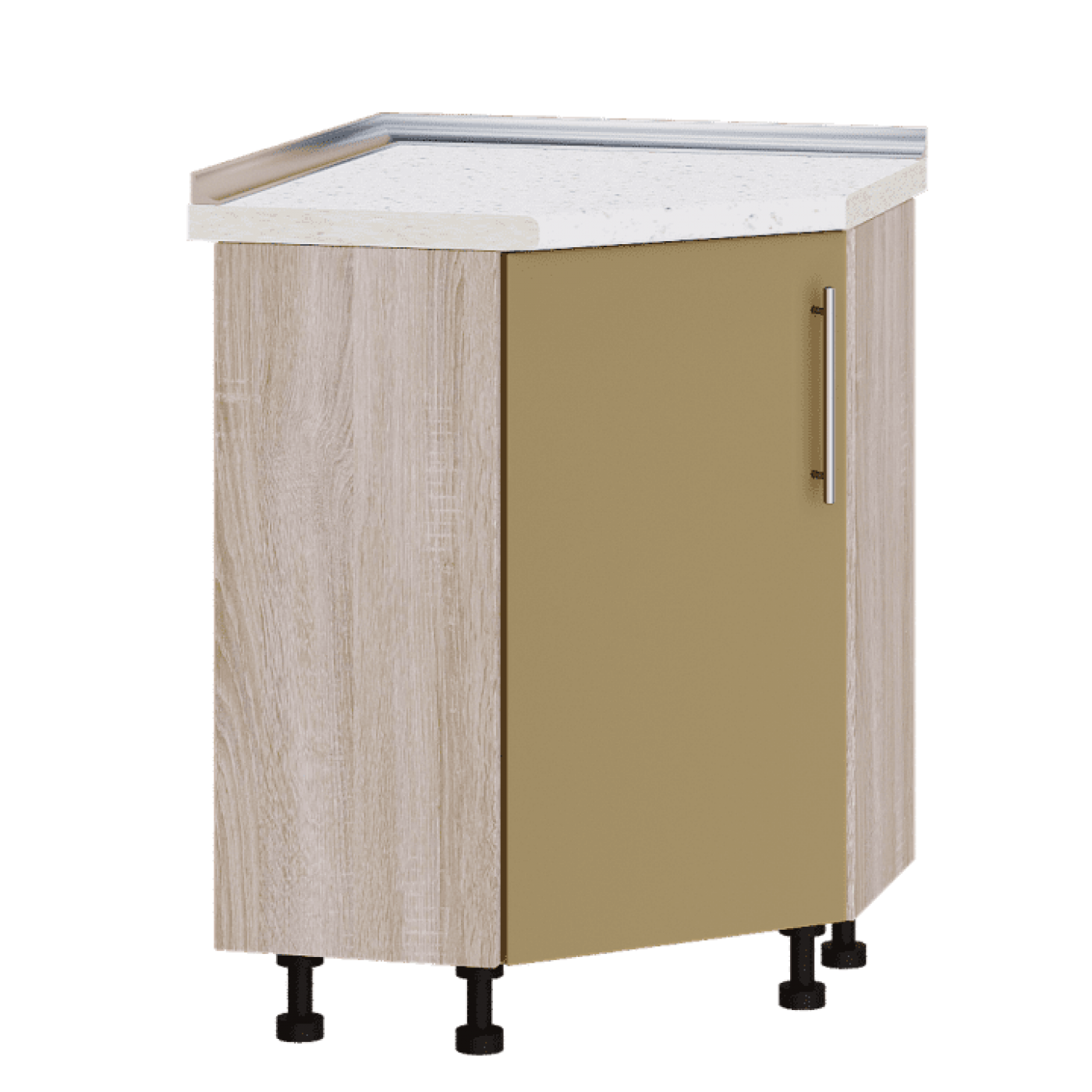 Кухня МОДЕРН Н70-795 Низ 795 кут 45" фасад 464