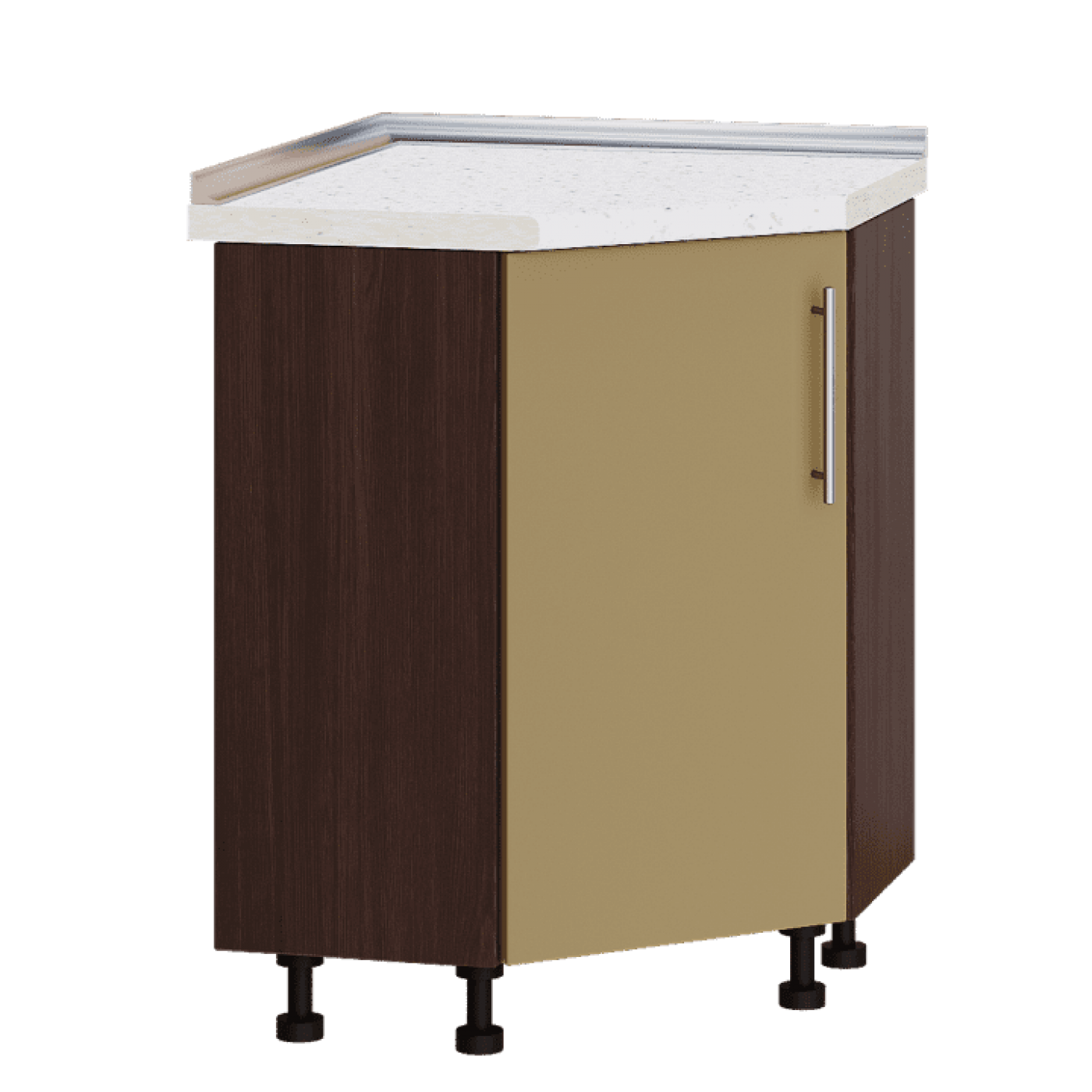 Кухня МОДЕРН Н70-795 Низ 795 кут 45" фасад 464