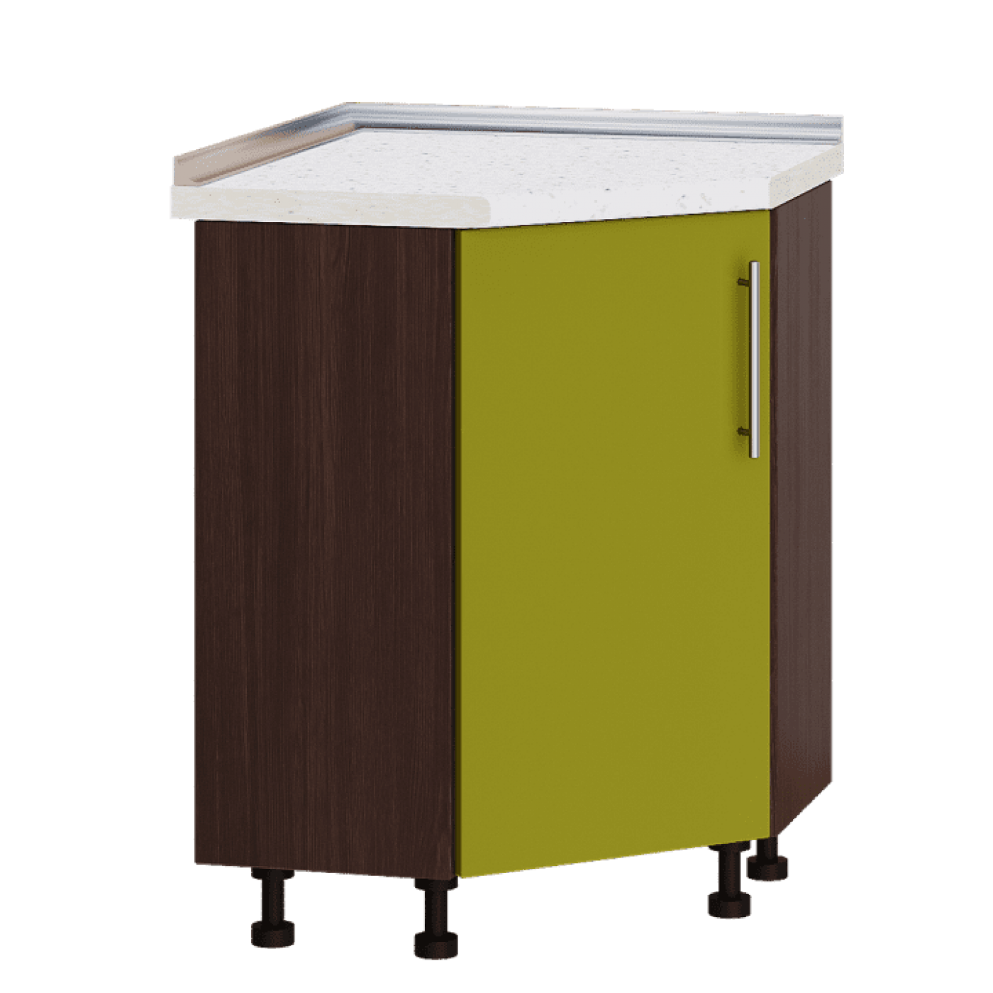 Кухня МОДЕРН Н70-795 Низ 795 кут 45" фасад 464