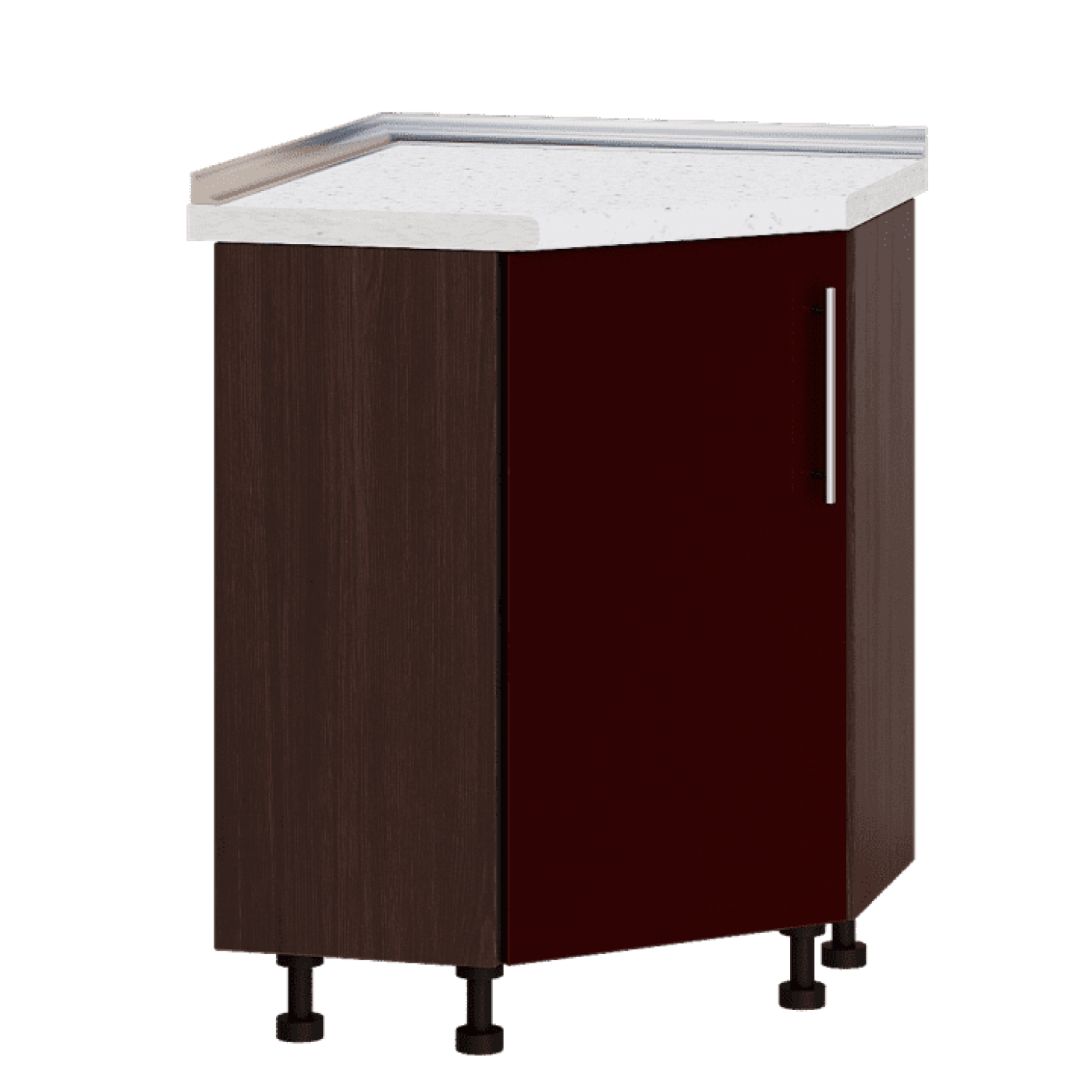 Кухня МОДЕРН Н70-795 Низ 795 кут 45" фасад 464