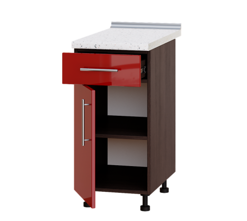 Кухня МОДЕРН Н74-400 Низ 400 один ящик один дв.