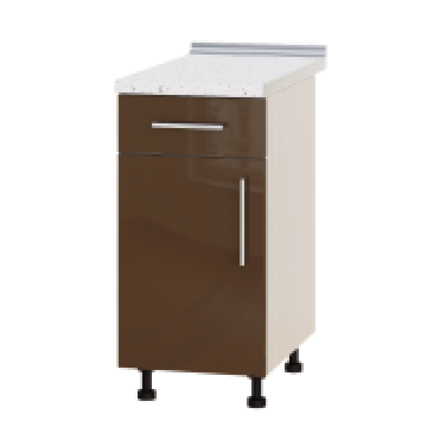 Кухня МОДЕРН Н74-400 Низ 400 один ящик один дв.