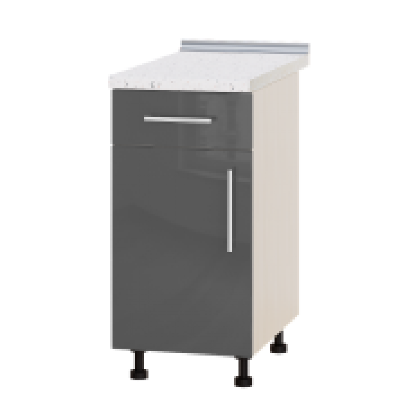 Кухня МОДЕРН Н74-400 Низ 400 один ящик один дв.